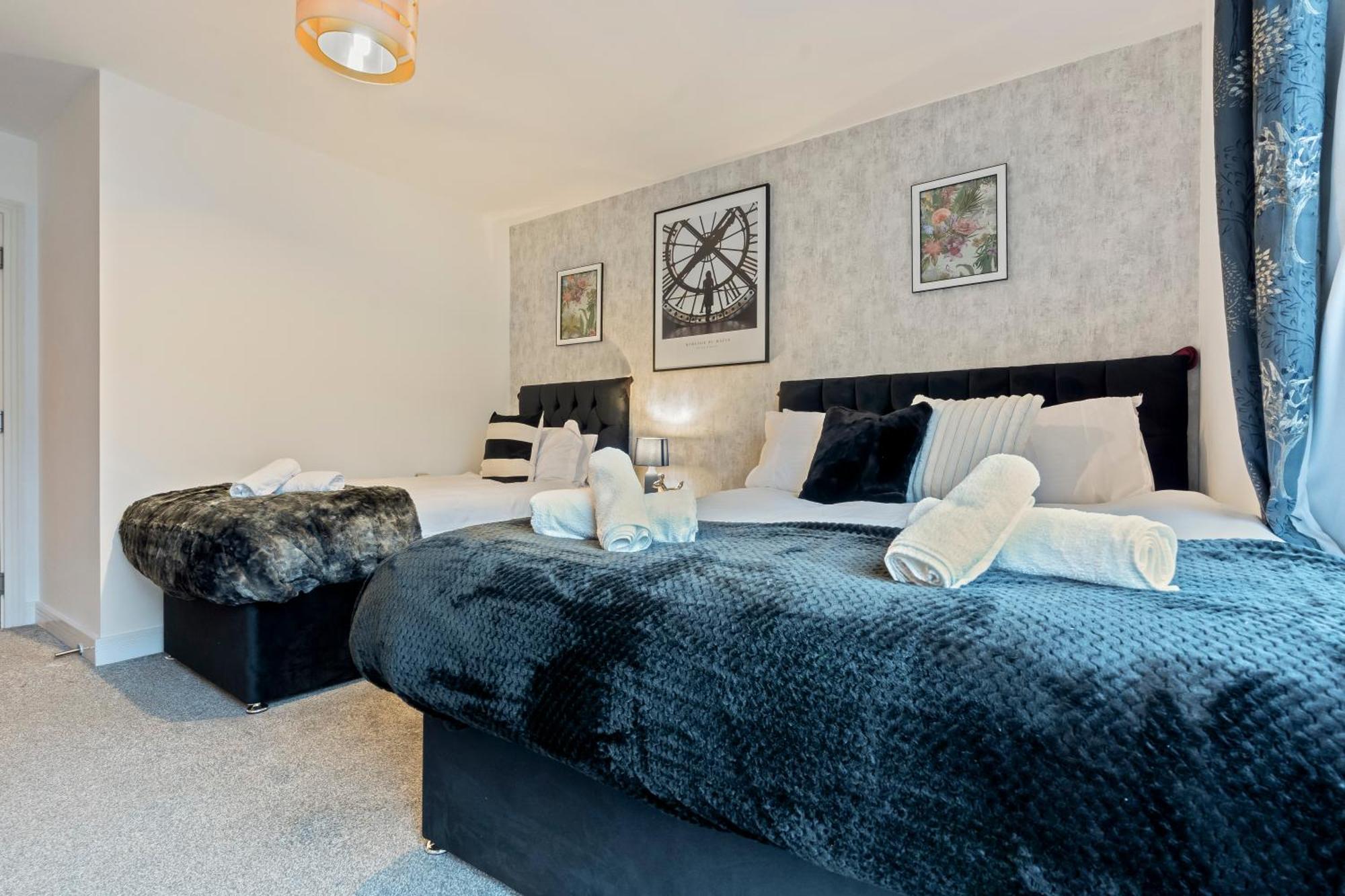 Cave Dunes 2 Bed 2 Bath Netflix & Freepark Apartment Birmingham